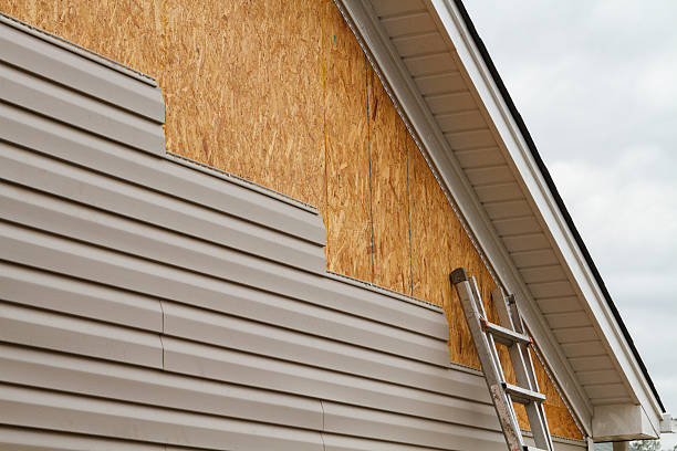 Professional Vinyl Siding technician working in West Milton, PA
